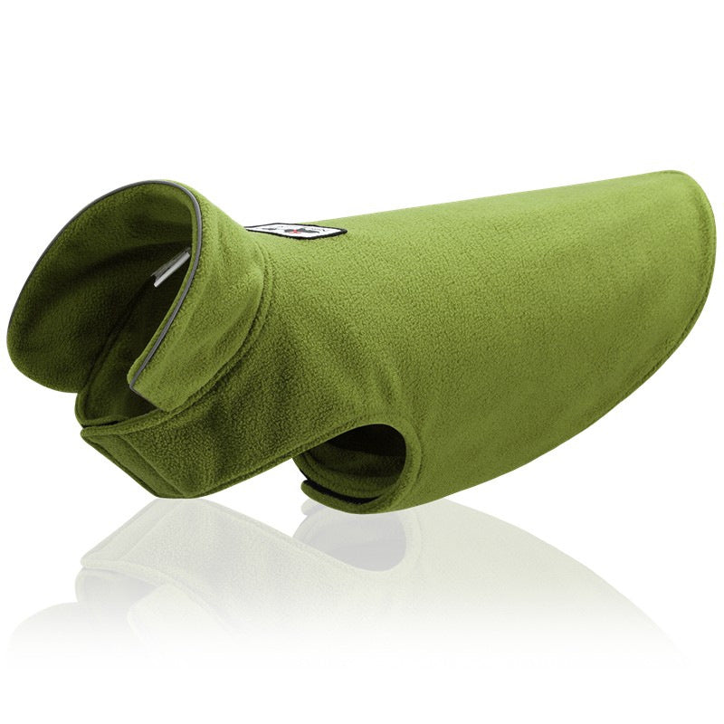 Warm fleece dog vest