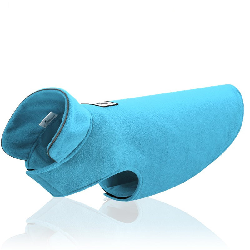 Warm fleece dog vest