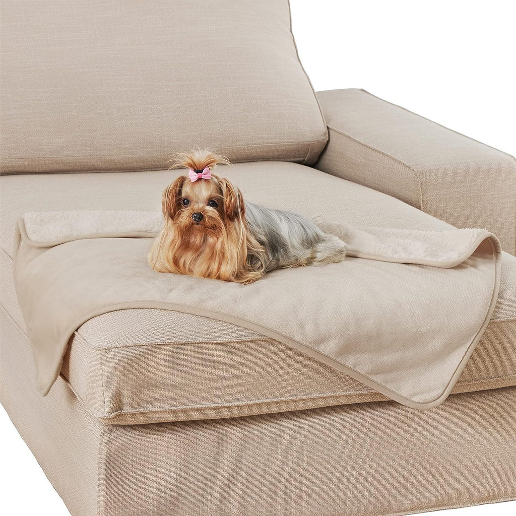 Waterproof sherpa dog blanket