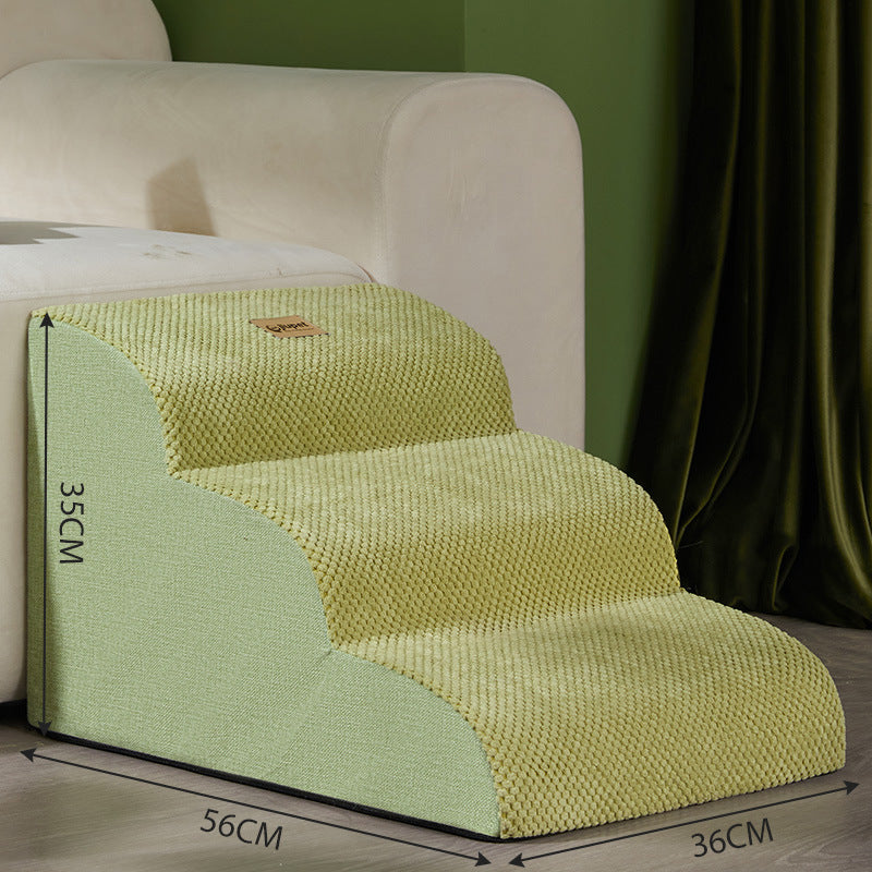 Foam dog stairs for sofa and bed