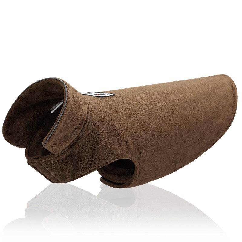 Warm fleece dog vest