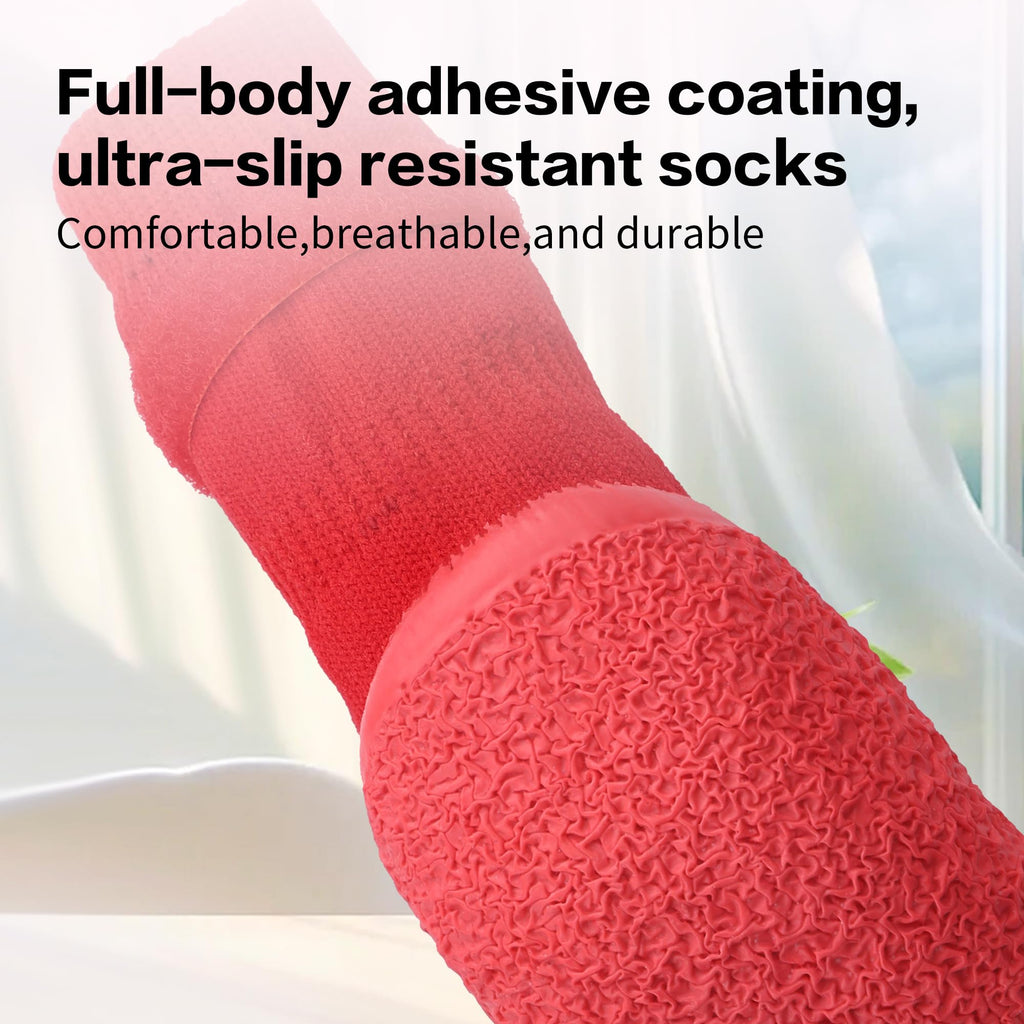 Non-slip grip socks for dogs, set of 4