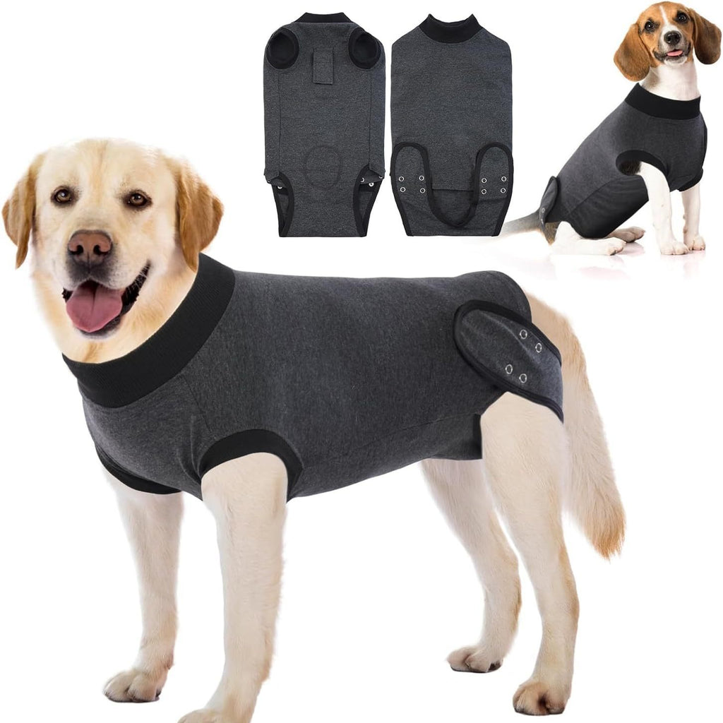 Soft dog recovery suit